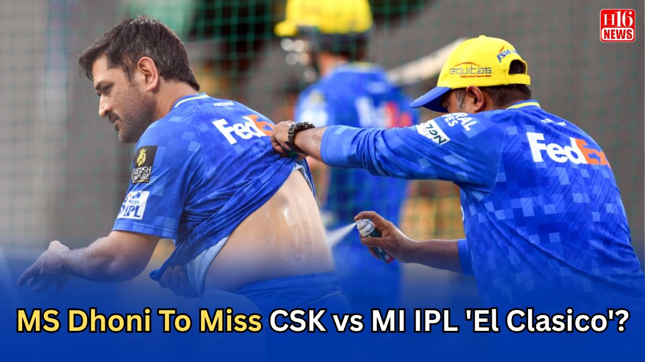 MS Dhoni To Miss CSK vs MI IPL 'El Clasico'?